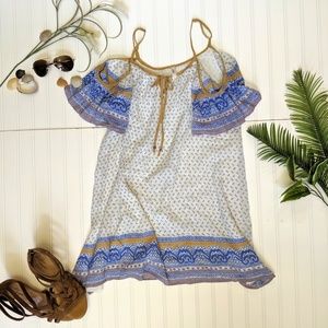 Free People Boho Mini Dress